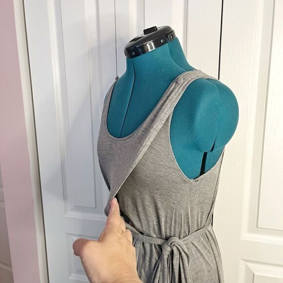 Marc by Marc Jacobs Tank Style Sleeveless Belted Scoop Neck Drape Dress - Picture 6 of 16